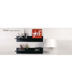 Etagère acier laqué Toast noir Etagère acier laqué Toast noir