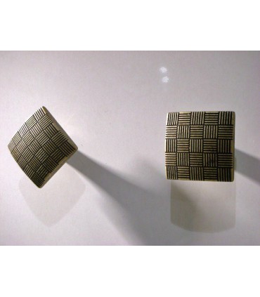 Poignée bouton Country bronze rustique