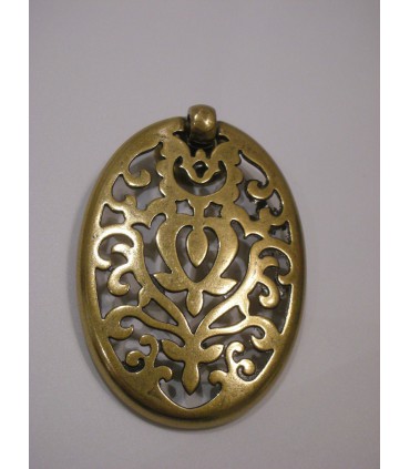 Poignée bouton Alhambra doré