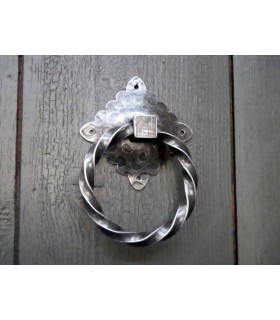 Poignée anneau fer forgé Poignée anneau fer forgé