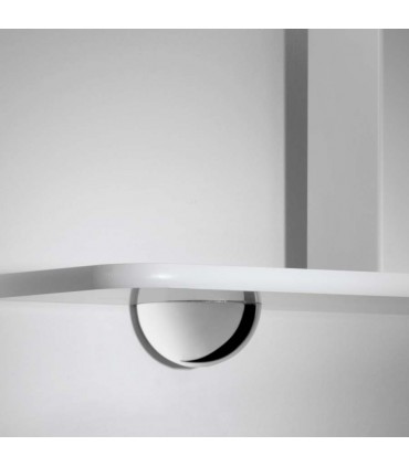 Support d'étagère Globe chromé brillant