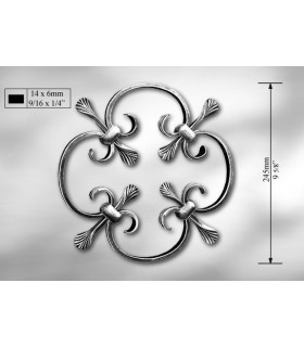 Elément décoratif "volute"