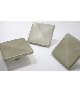 Poignée bouton C-Square nickele satiné