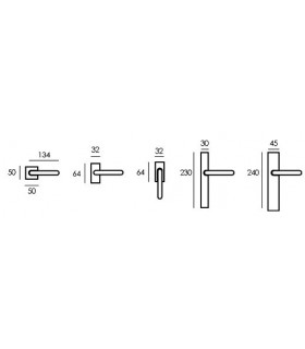 Poignée de porte SKETCH