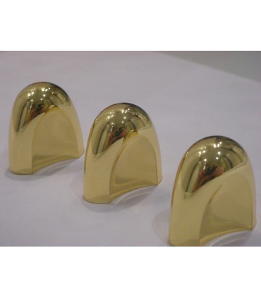 Poignée bouton bonnet doré brillant