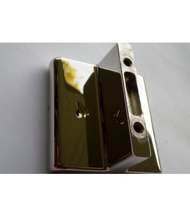 Poignée bouton de meuble en pierre Paesina