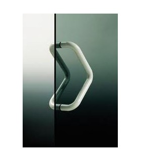 Poignée monobloc Ø 30 mm série V blanc 9010