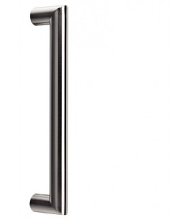 Poignée inox tubulaire angulaire ronde