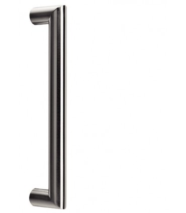 Poignée inox tubulaire angulaire ronde