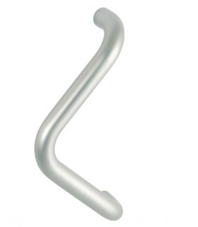 Poignée monobloc Ø 30 mm série V aluminium anodisé naturel