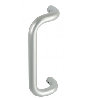 Poignée monobloc Ø 30 mm série S aluminium anodisé naturel