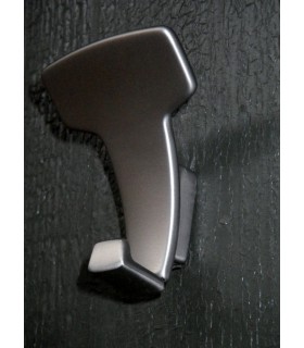 Patère design LID0157 nickel satiné