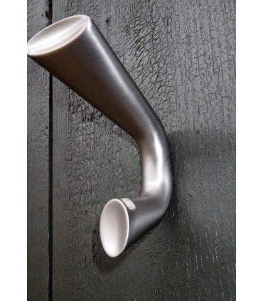 Patère design LID0150 nickel satiné