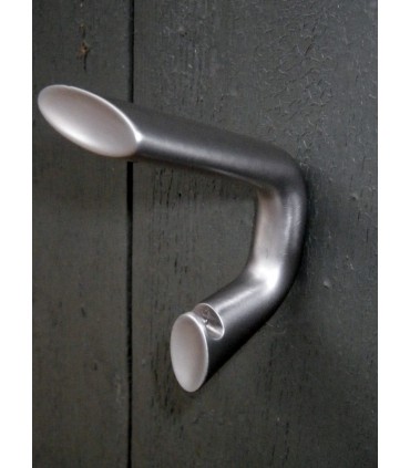 Patère design LID0150 nickel satiné