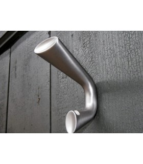 Patère design LID0150 nickel satiné