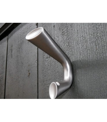 Patère design LID0150 nickel satiné