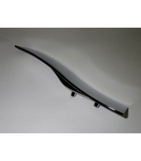 Grande poignée de meuble Vague chromé brillant