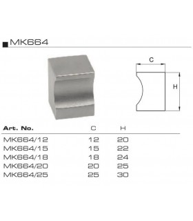 Poignée bouton MK664