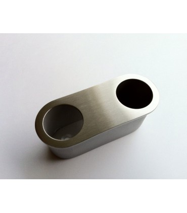 Poignée cuvette pour chant de porte