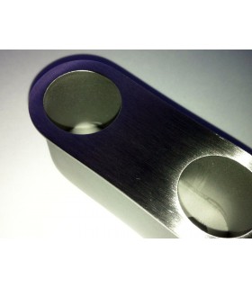 Poignée cuvette pour chant de porte