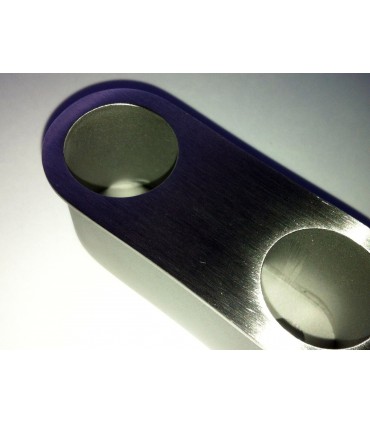 Poignée cuvette pour chant de porte