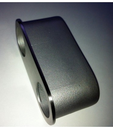 Poignée cuvette pour chant de porte