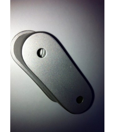 Poignée cuvette pour chant de porte