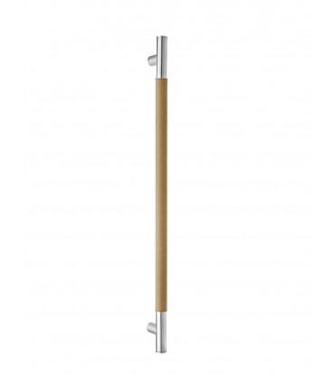 Poignée tubulaire série Skin bm cuir camel