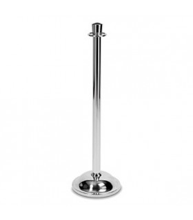 Poteau de réception conique et bombé chromé Poteau de réception conique et bombé chromé