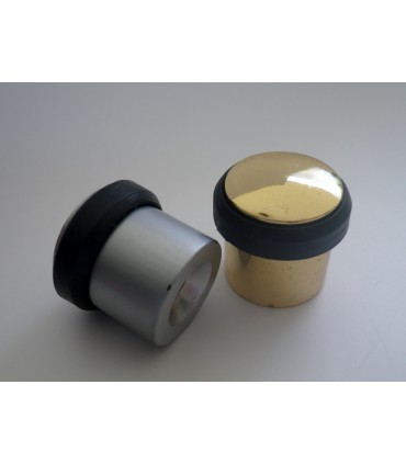 Butoir de porte série Cilia doré et chromé mat