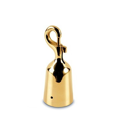 Mousqueton pour corde laiton poli