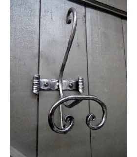 Porte manteau simple en fer forgé