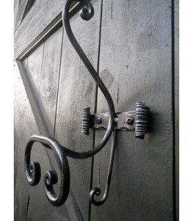 Porte manteau simple en fer forgé