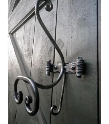 Porte manteau simple en fer forgé