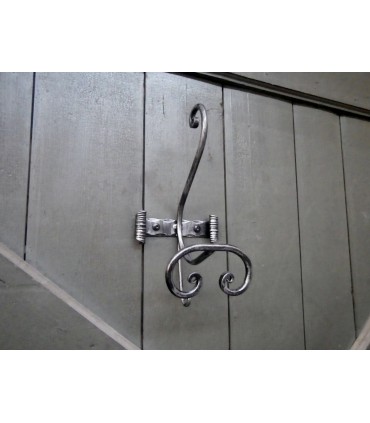 Porte manteau simple en fer forgé