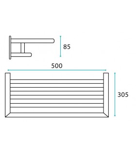 Etagère porte-serviettes Angulo Etagère porte-serviettes Angulo