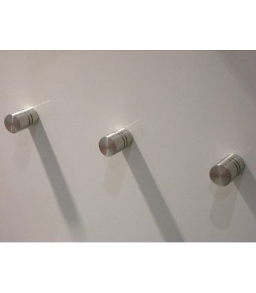 Poignée bouton Double stripe