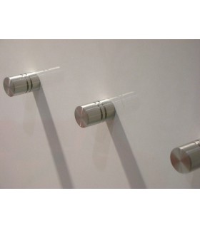 Poignée bouton Double stripe