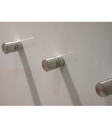 Poignée bouton Double stripe