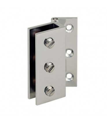 Charnière chromé brillant