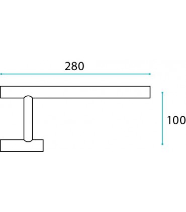 Technique porte-serviettes Méridian