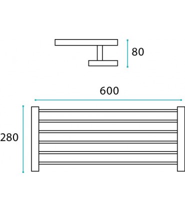 Etagère porte-serviettes Fine