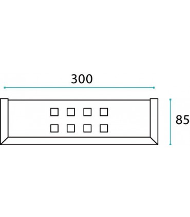 Etagère porte savon Angulo 150 mm