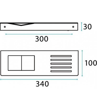 Etagère porte savon 2D