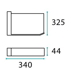 Porte savon Subtil technique