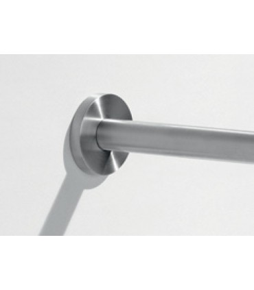 Porte serviette double vertical série Angulo