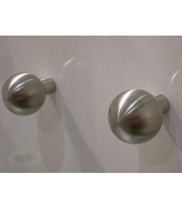 Poignée bouton boule