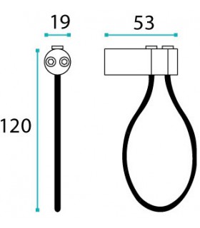 Porte serviette Quadrato technique Porte serviette Quadrato technique