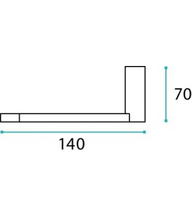 Porte rouleau série Méridian technique Porte rouleau série Méridian technique