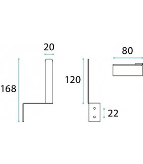 Porte rouleau série 2D Porte rouleau série 2D